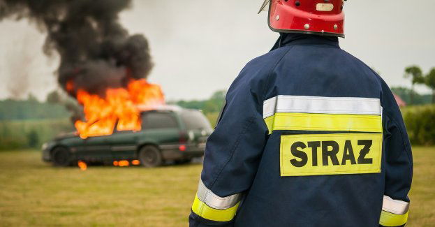 Ukradł trzy pojazdy,  jeden z nich spalił. Trafił do aresztu.