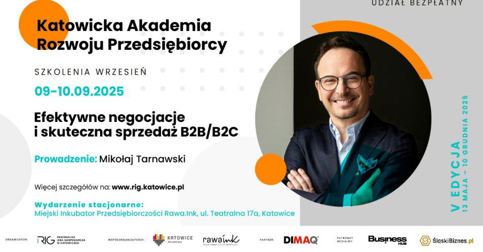 zdjęcie: Katowicka Akademia Rozwoju Przedsiębiorcy wraca po wakacyjnej przerwie! / fot. nadesłane