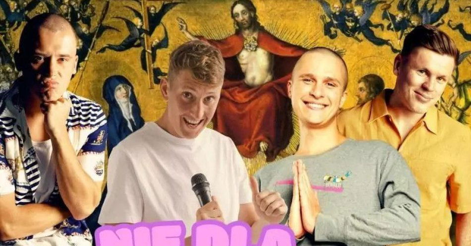 zdjęcie: Bartek Strusiński, Kuba Wu, Filip Puzyr i Piotrek Szumowski komentują . / kupbilecik24.pl / Bartek Strusiński, Kuba Wu, Filip Puzyr i Piotrek Szumowski komentują .