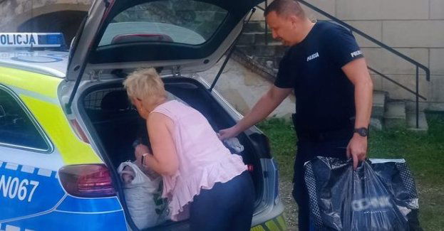 Dzielnicowi zorganizowali pomoc
