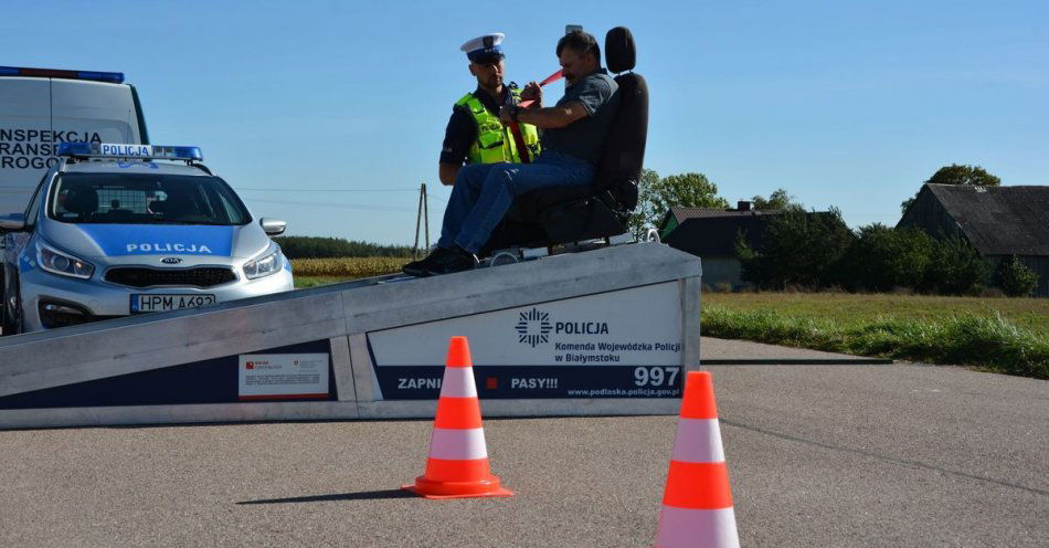 zdjęcie: ROAD SAFETY DAYS na Suwalszczyźnie / fot. KMP Suwałki