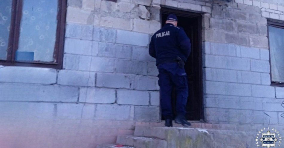 zdjęcie: Służby uratowały seniorkę zagrożoną wychłodzeniem / fot. KPP Kazimierza Wielka