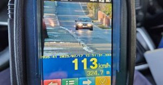 Kolejne rażące przekroczenie prędkości