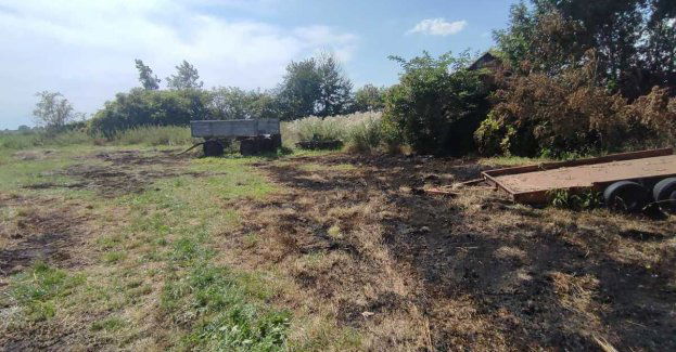 Podpalił trawę na posesji. Wezwał służby, bo ogień wymknął mu się spod kontroli