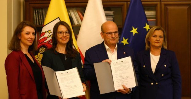 Podpisanie umowy na środki wspierające zieloną transformację miast w ramach KPO