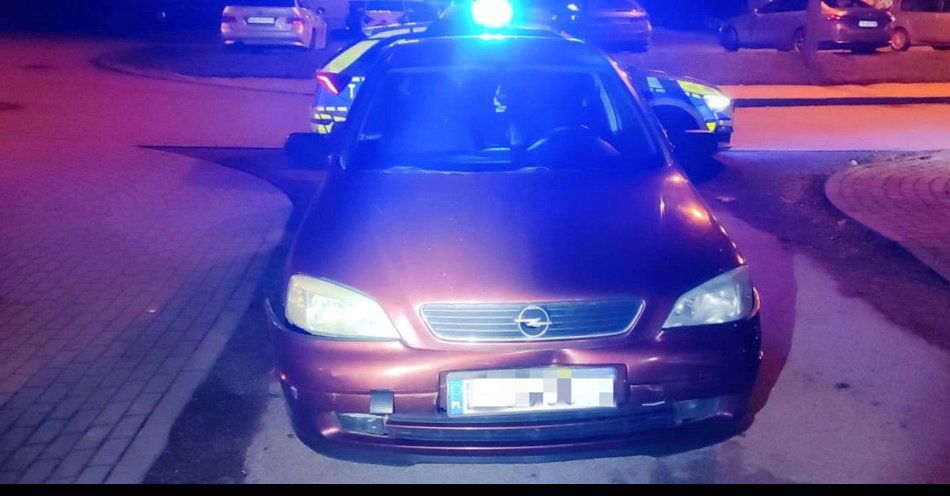 zdjęcie: Nietrzeźwy kierowca na zakazie spowodował kolizję w Ełku / fot. KPP w Ełku