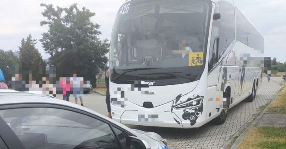 zdjęcie: Trzeźwy kierowca i sprawny autokar to podstawa.  dzięki regularnym kontrolom autokarów,  policjanci nie dopuścili by dwóch kierowców naraziło najmłods / fot. KPP w Strzelinie