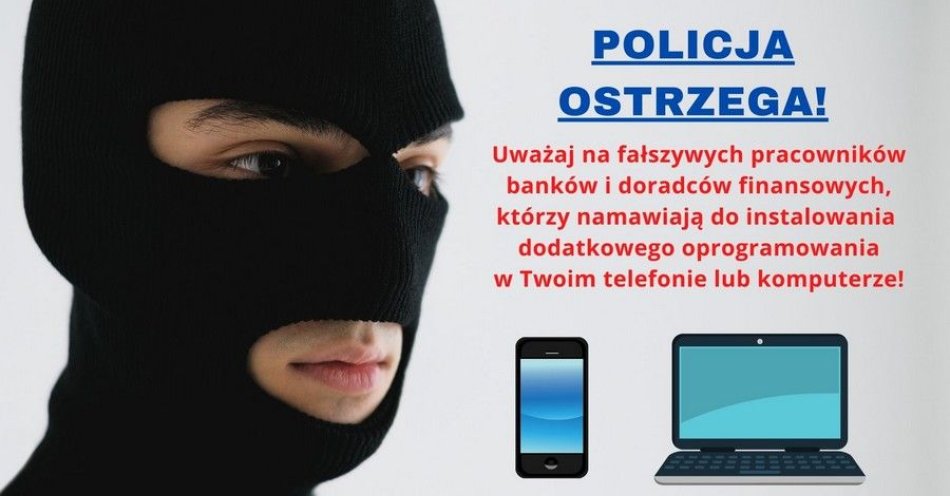 zdjęcie: Wyłudzili ponad 100 tys. zł metodą na BLIK / fot. KPP w Kołobrzegu