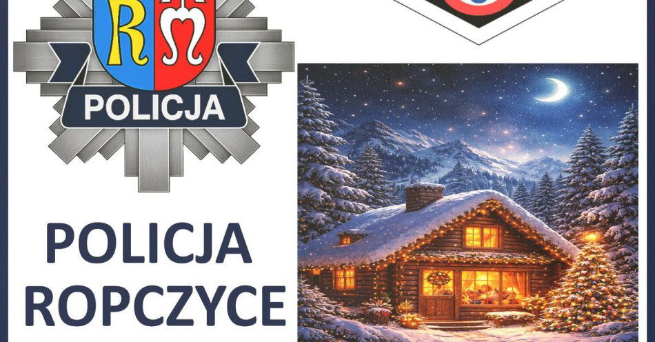 zdjęcie: Uwaga na oszustwa przy wynajmie noclegów przed świętami / fot. KPP w Ropczycach graf. mł. asp. A. Olszowy-Szydło