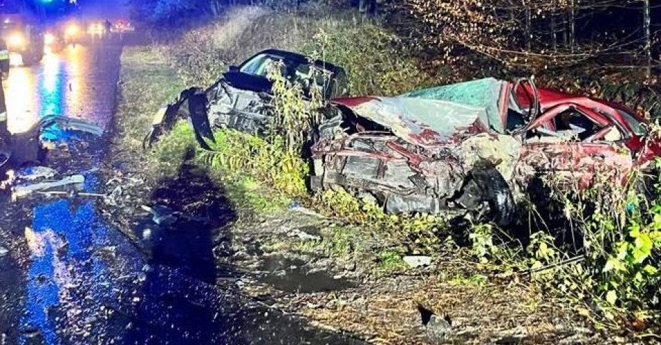 zdjęcie: Tragiczny w skutkach wypadek miejscowości Spławie (gm. Drzycim) / fot. KPP w Świeciu