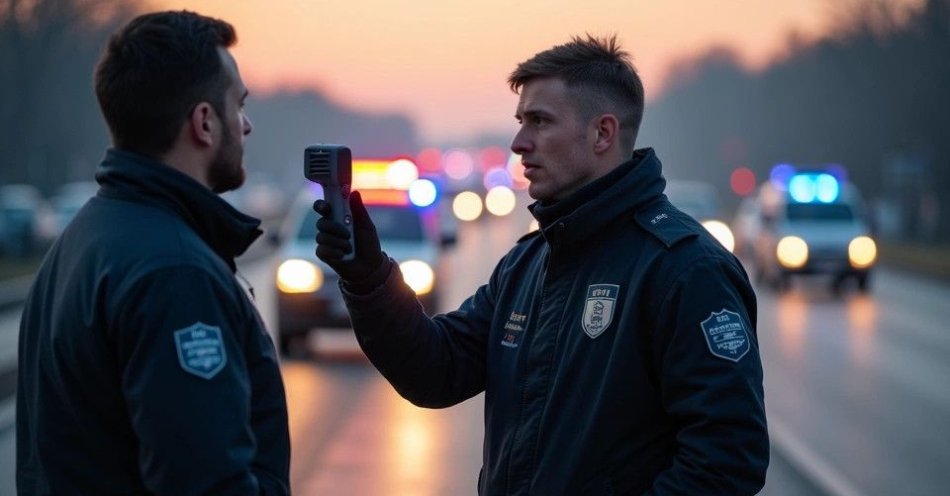 zdjęcie: Trzeźwy poranek w powiecie bieszczadzkim. 500 kontroli / TM/ przykładowa ilustracja