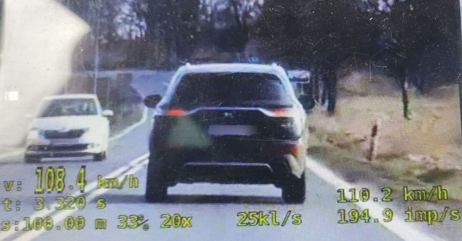 zdjęcie: Czterdziestolatek na DK8 jechał 58 km/h za szybko / fot. KPP w Kłodzku