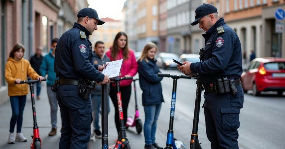 zdjęcie: Policja z Olsztynka kontroluje niebezpieczne hulajnogi / TM/ przykładowa ilustracja