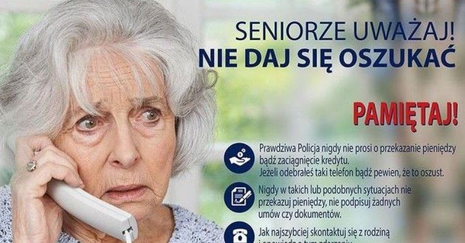 zdjęcie: Oszuści kolejny raz zaatakowali metodą „ na wypadek”. Seniorka straciła oszczędności / fot. KPP w Wyszkowie