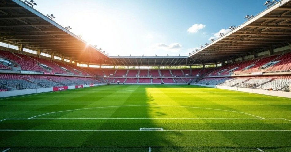 zdjęcie: Olimpia Sztum walczy o awans. Amatorska piłka nożna w mieście kwitnie / Stadion piłkarski - pole sportowe w dobrym stanie, polska infrastruktura sportowa /TMAI