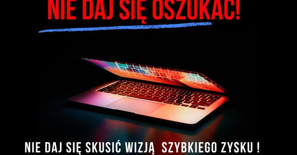 zdjęcie: Myślała, że inwestuje, a straciła ponad 45 tysięcy! / fot. KPP w Przysusze