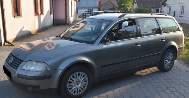 Potrącił rowerzystę bo się zagapił