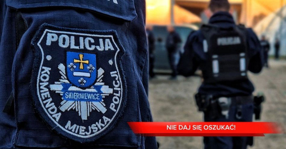 zdjęcie: Oszustwa w Skierniewicach: jak nie stracić pieniędzy / fot. KMP w Skierniewicach