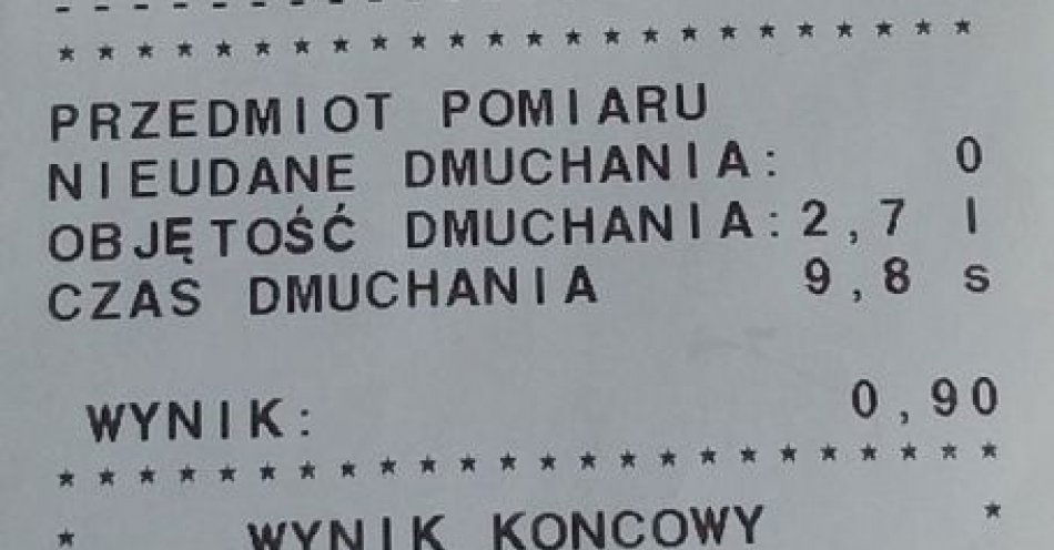 zdjęcie: Kierował pojazdem, mając blisko dwa promile! / fot. KPP w Oleśnicy