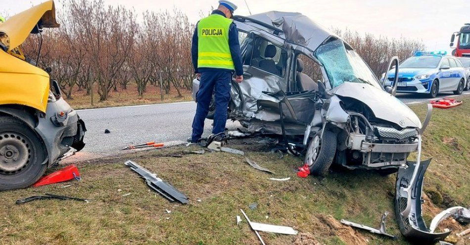 zdjęcie: Wypadek śmiertelny w Wólce Lesiewskiej / fot. KPP w Rawie Mazowieckiej