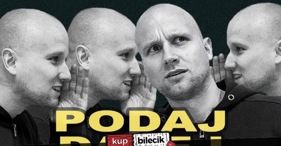 zdjęcie: Maciej Brudzewski w nowym programie Podaj dalej / kupbilecik24.pl / Maciej Brudzewski w nowym programie \