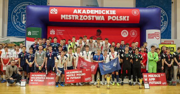 UAM Poznań i AWF Katowice ze złotem AMP w futsalu w Poznaniu