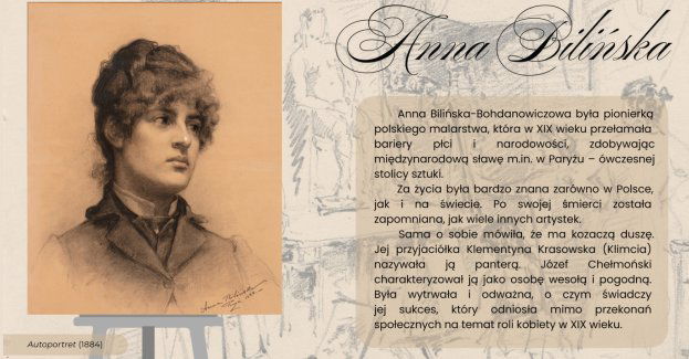 Wystawa wirtualna poświęcona malarce Annie Bilińskiej-Bohdanowiczowej