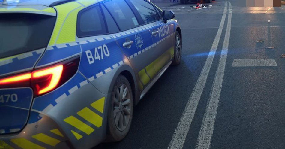 zdjęcie: Potrącenie rowerzysty w Łagiewnikach. Zatrzymano poszukiwanego / fot. KPP w Dzierżonowie