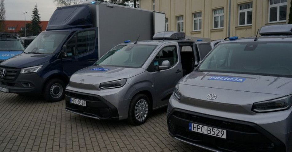 zdjęcie: Nowy sprzęt dla kujawsko pomorskiej policji dzięki funduszom UE / fot. KWP w Bydgoszczy