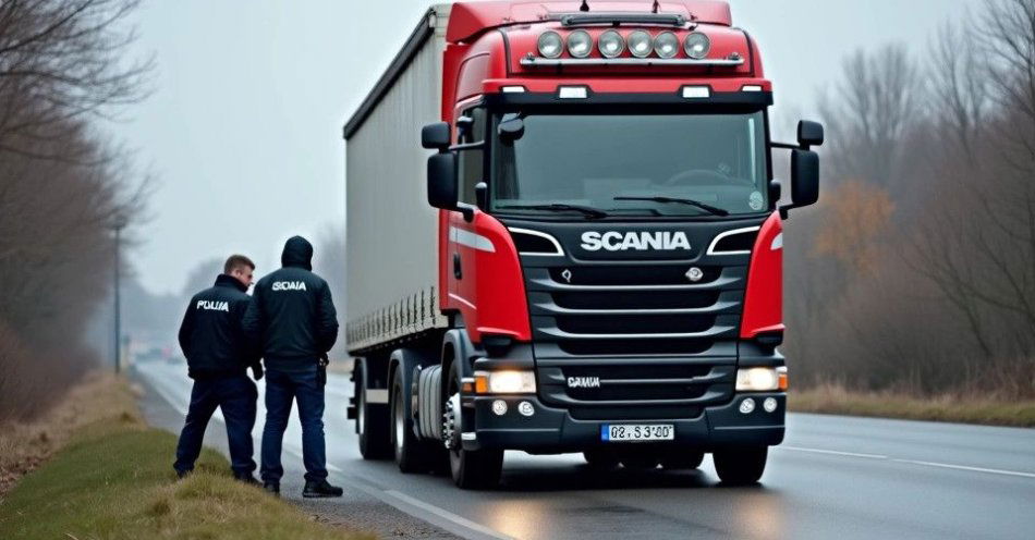 zdjęcie: Policjanci uratowali kierowcę ciężarówki podczas kontroli / TM/ przykładowa ilustracja