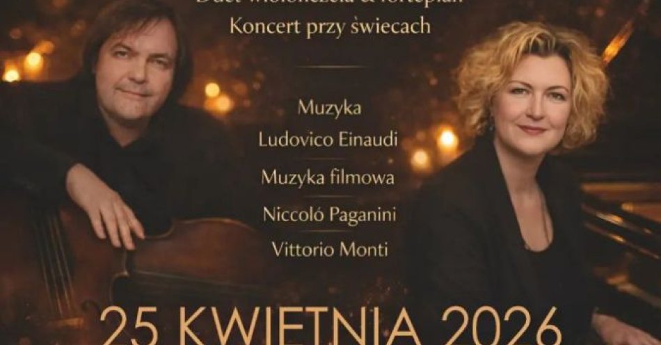 zdjęcie: Vitalina i Roman Samostrokov - koncert duetu wiolonczeli i fortepianu / kupbilecik24.pl / Vitalina i Roman Samostrokov - koncert duetu wiolonczeli i fortepianu