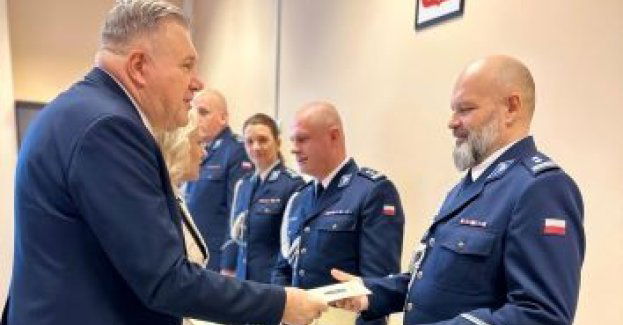 Nowi komendanci w Kartuzach.