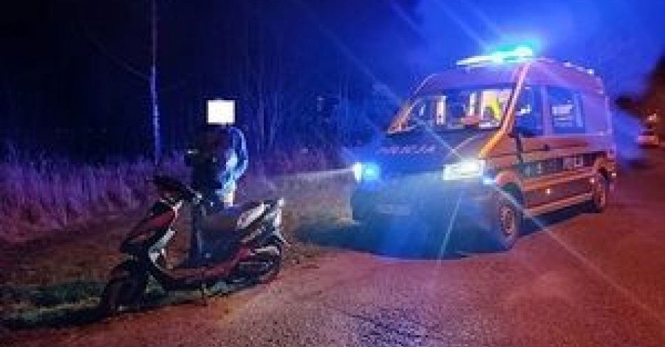 zdjęcie: Kierował motorowerem bez uprawnień, a ponadto był pod wpływem narkotyków / fot. KPP w Stargardzie