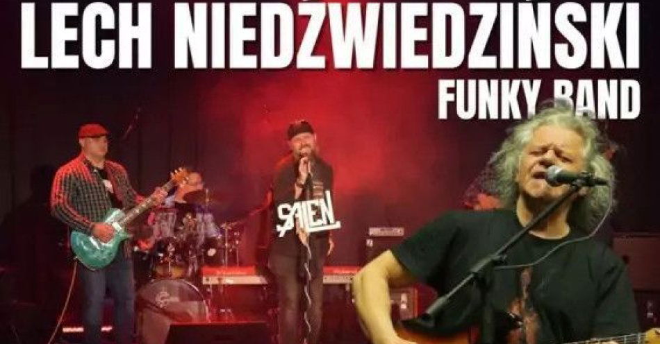 zdjęcie: Lech Niedźwiedziński Funky Band oraz Salen / kupbilecik24.pl / Lech Niedźwiedziński Funky Band oraz Salen