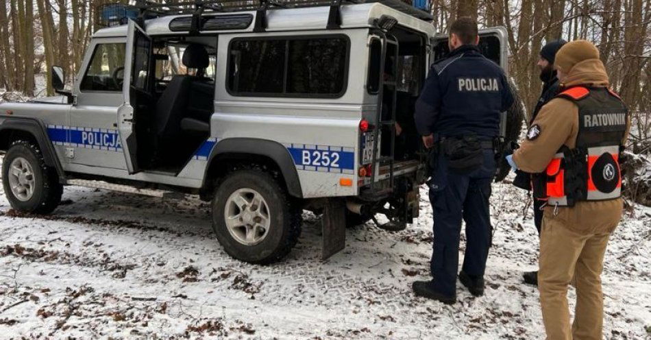 zdjęcie: Szczęśliwy finał poszukiwań / fot. KPP w Miliczu