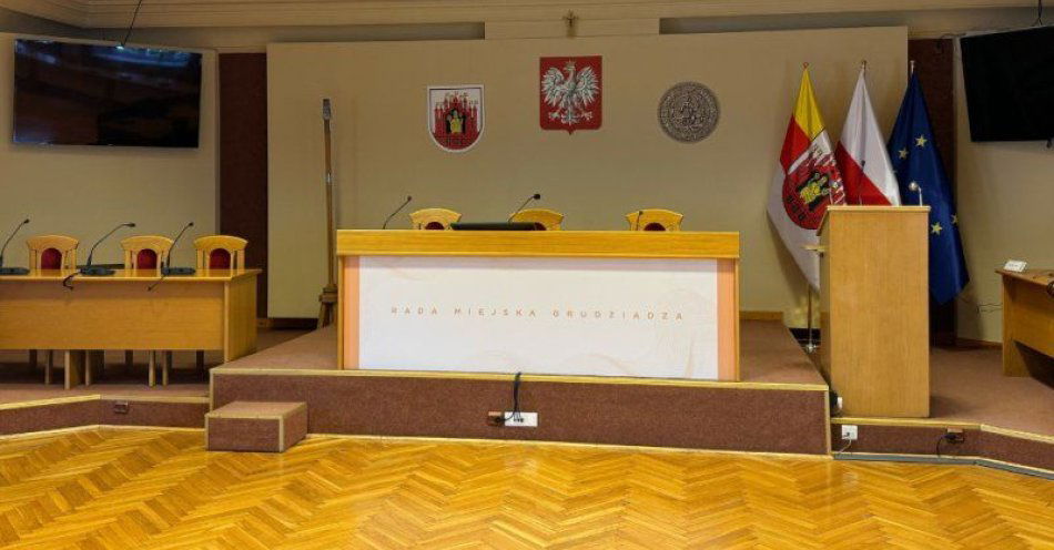 zdjęcie: XIV sesja Rady Miejskiej Grudziądza / fot. UM Grudziądz