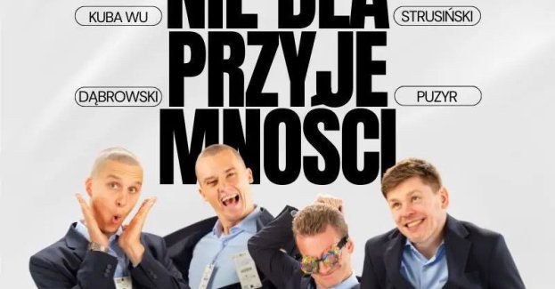 Bartek Strusiński, Kuba Wu, Filip Puzyr i Kuba Dąbrowski komentują