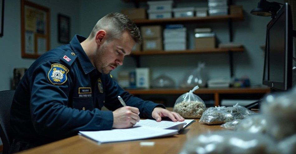 zdjęcie: Rekordowe zabezpieczenia narkotyków w powiecie. Podsumowanie 2025 / TM/ przykładowa ilustracja