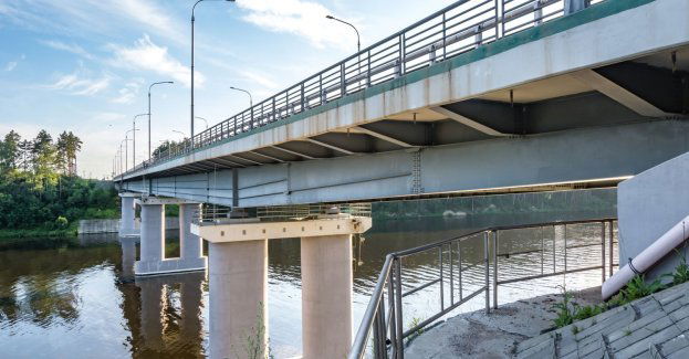 Most na Wiśle w ciągu dw 933 już otwarty