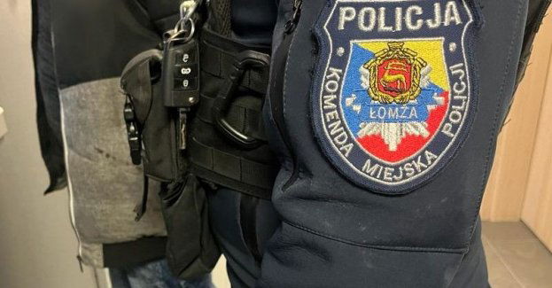 Mężczyzna zatrzymany za kradzież rozbójniczą w Łomży