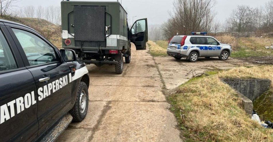 zdjęcie: Kolejny niewybuch usunięty z terenu powiatu lwóweckiego / fot. KPP w Lwówku Śląskim