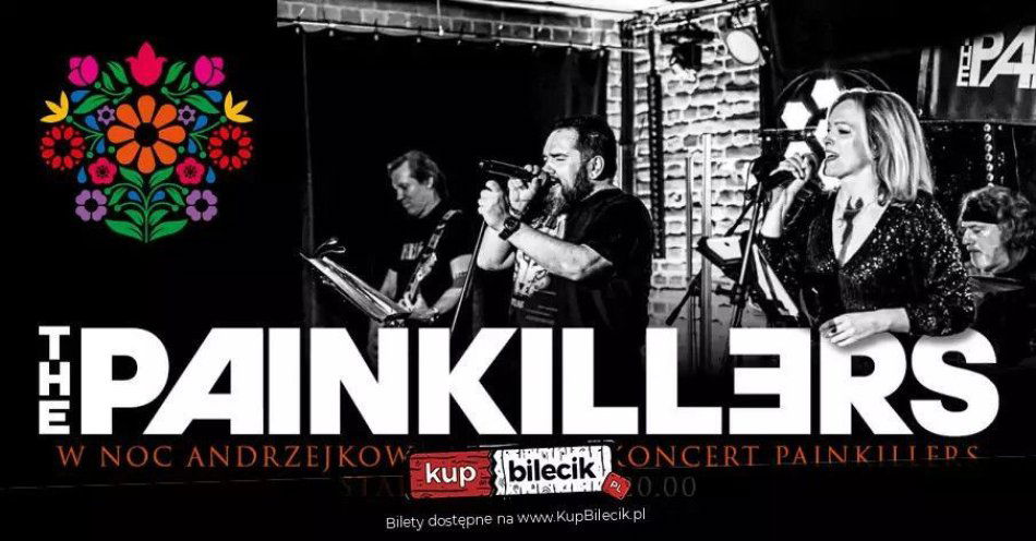 zdjęcie: Andrzejki z the painkillers - rockowe uderzenie! / kupbilecik24.pl / ANDRZEJKI Z THE PAINKILLERS - ROCKOWE UDERZENIE!