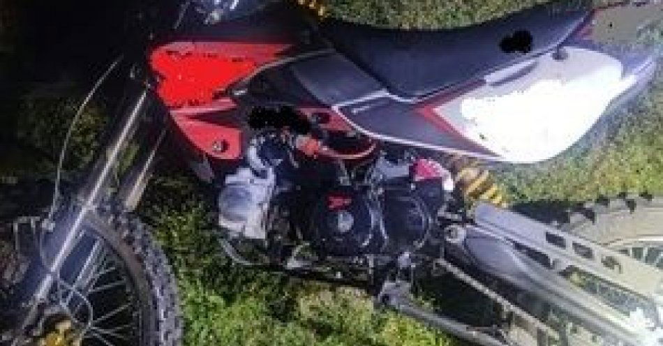 zdjęcie: Poszukujemy właściciela motocykla / fot. KPP w Zwoleniu