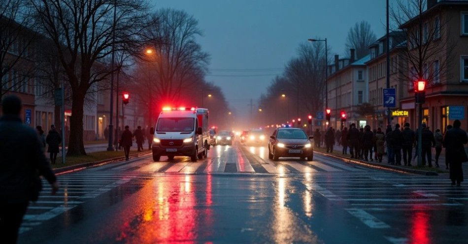 zdjęcie: Trzy potrącenia na przejściach w powiecie łęczyckim. Jedna ofiara / TM/ przykładowa ilustracja