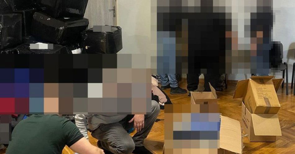 zdjęcie: Bułgarski handlarz podróbek zatrzymany na giełdzie w Lubinie / fot. KPP w Lubinie