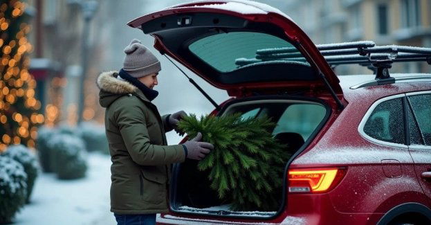 Jak bezpiecznie przewieźć choinkę i uniknąć mandatu