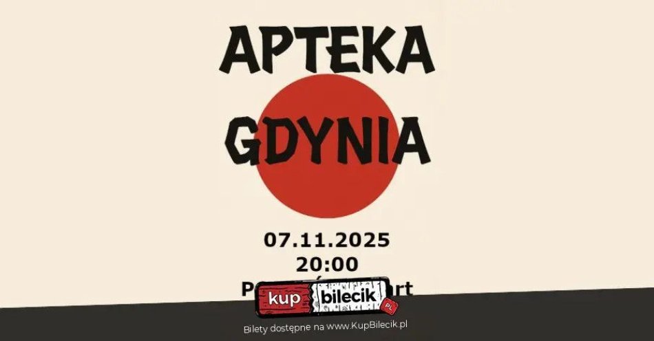 zdjęcie: Apteka | 40 psychedelic years 2025 tour Gdynia / kupbilecik24.pl / Apteka | 40 psychedelic years 2025 tour | Gdynia