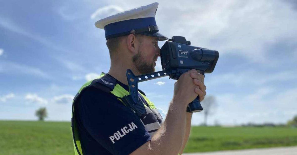 zdjęcie: Za szybko w gminie Kolno / fot. KPP Kolno