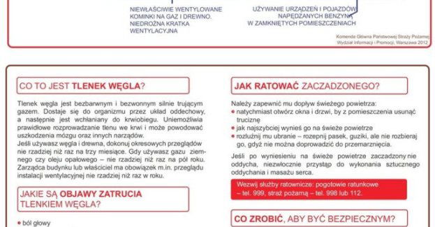 Czad grozi tej zimy Sprawdź jak chronić siebie i bliskich