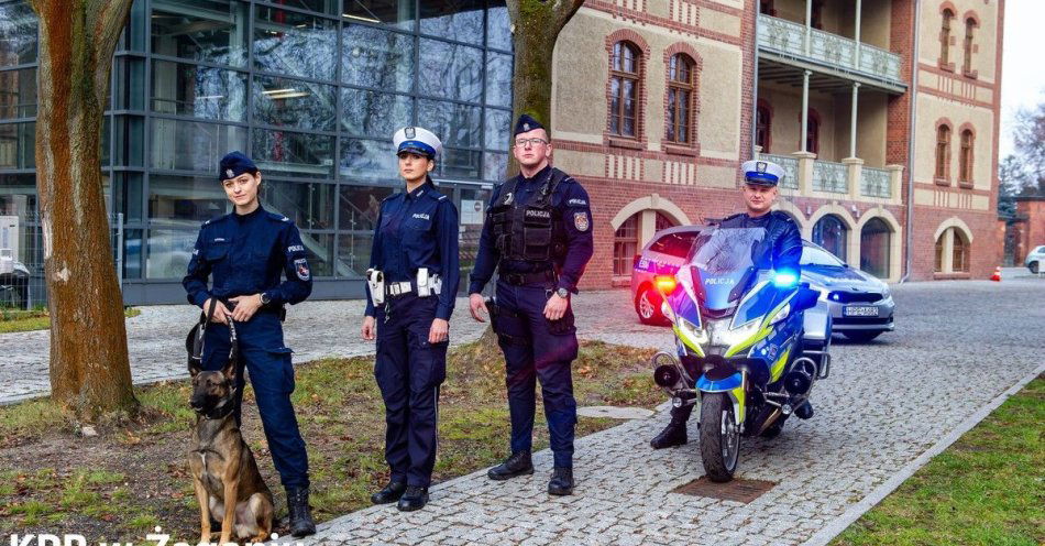 zdjęcie: Jak zostać policjantem w Żaganiu sprawdź wymagania / fot. KPP Żagań
